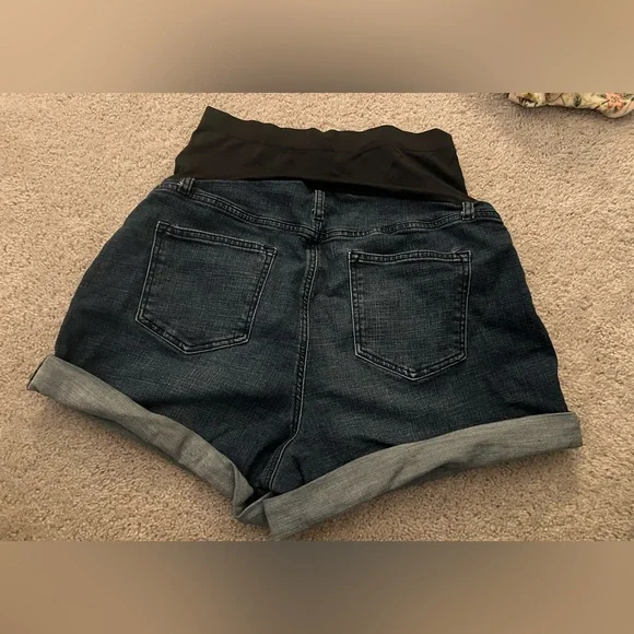 Sonoma Maternity Jean Shorts Size 18 - Picture 3 of 3
